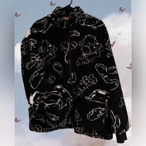 Lazy Oaf Flinstones oversized teddy jacket - unisex 🌈